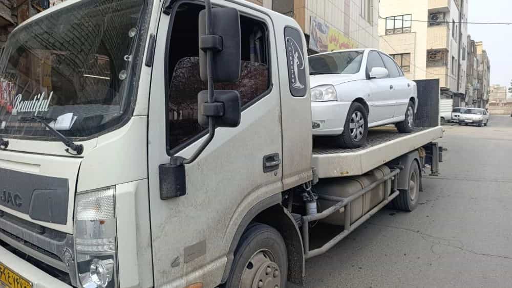 یدک کش شبانه روزی در برجستان با خدمات فوری